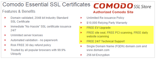 Comodo positivessl woth it teamviewer price uk