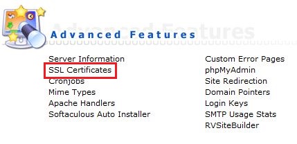 Directadmin Cantrol Panel