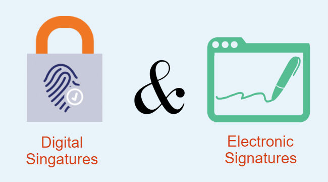 What is the Difference between Electronic and Digital Signature?