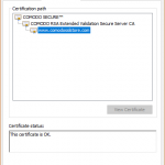 Comodo Root & Intermediate Certificate