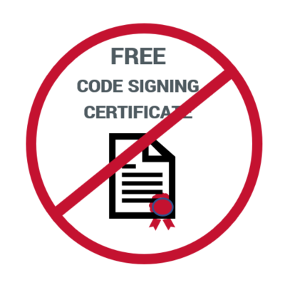 Graphic: There's no such thing as a free code signing certificate