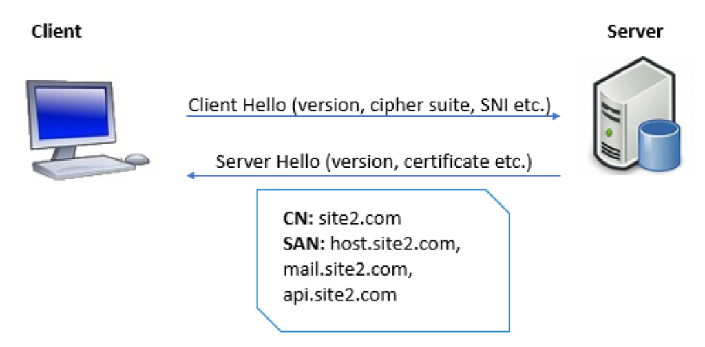 Sni hosts. Server name indication (sni). Domain Certificate.