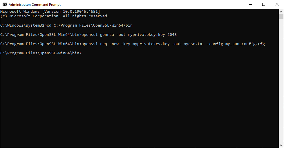 openssl-windows-san-csr-ip-addresses